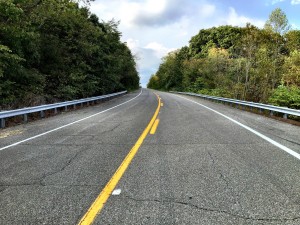 Gary's private driveway