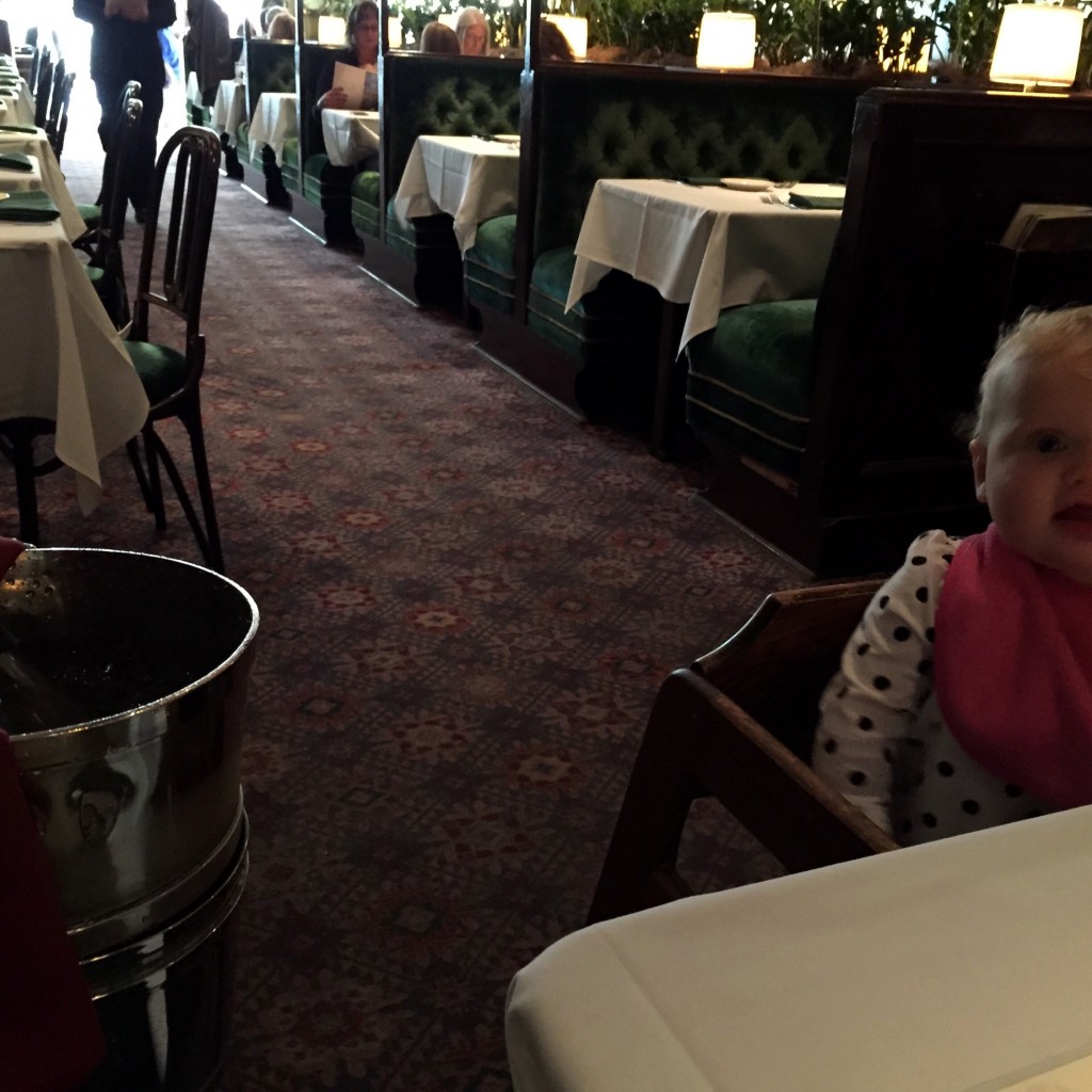 LB's first trip to Old Ebbitt, HB's too!