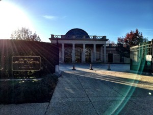 Arlington National Cemetery near opening time