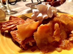 Jodi's apple pie.  Delicious even though I was stuffed.