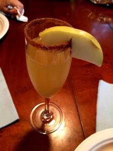 Apple Cider Mimosas