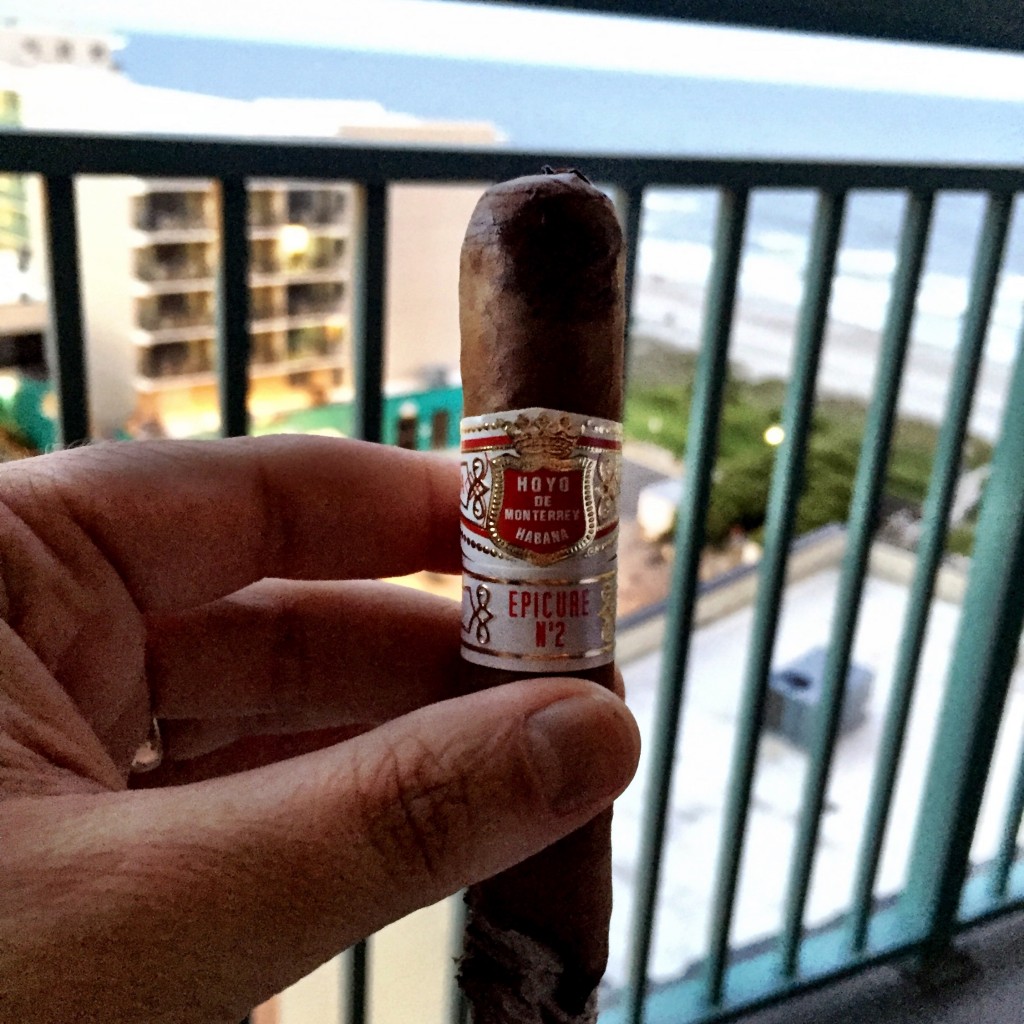 Cigar with a view
