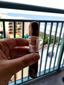 Cigar with a view
