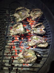 quail on the grill